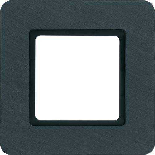 Berker 10116130 Rahmen 1fach Q.7 für LED-Beleuchtung durch LED-Modul, Schiefer anthrazit Mesch Shop Berker 10116130 Rahmen 1fach Q.7 für LED-Beleuchtung durch LED-Modul, Schiefer anthrazit Mesch Shop